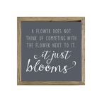 16x16 Thin Oak | Charcoal Canvas