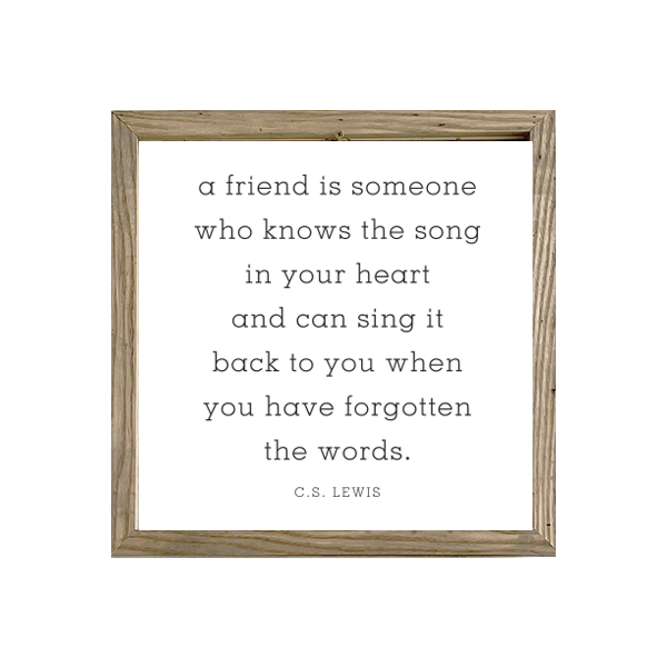 16x16 Thin Oak | White Canvas