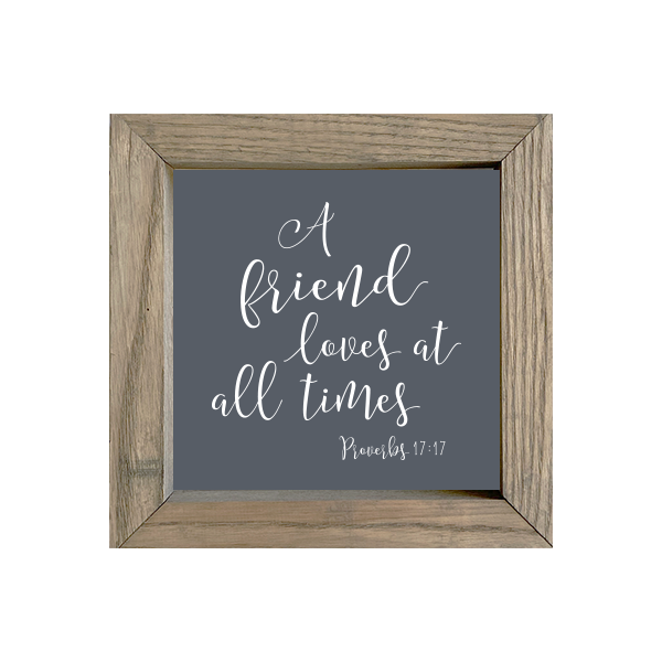 8x8 Thin Oak | Charcoal Canvas