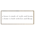 24x60 Thin Oak | Natural Canvas