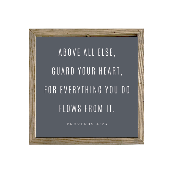 16x16 Thin Oak | Charcoal Canvas