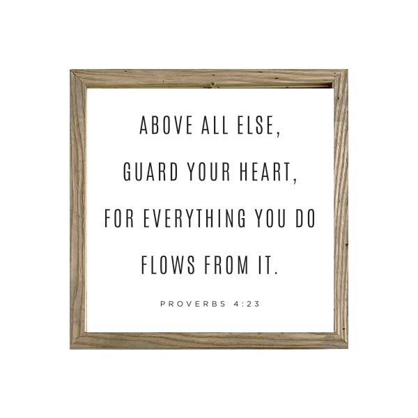 16x16 Thin Oak | White Canvas