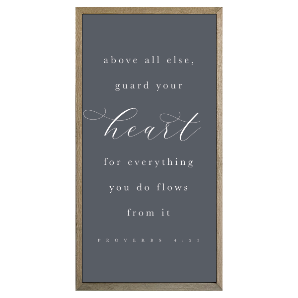 35x18 Thin Oak | Charcoal Canvas