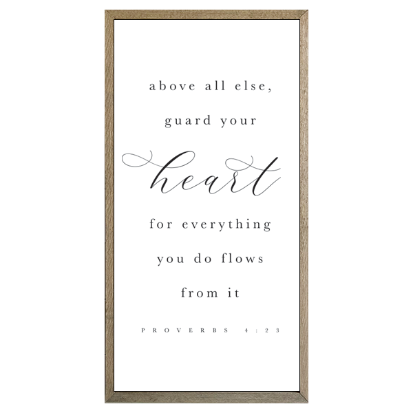 35x18 Thin Oak | White Canvas