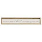 41x7 Thin Oak | Natural Canvas