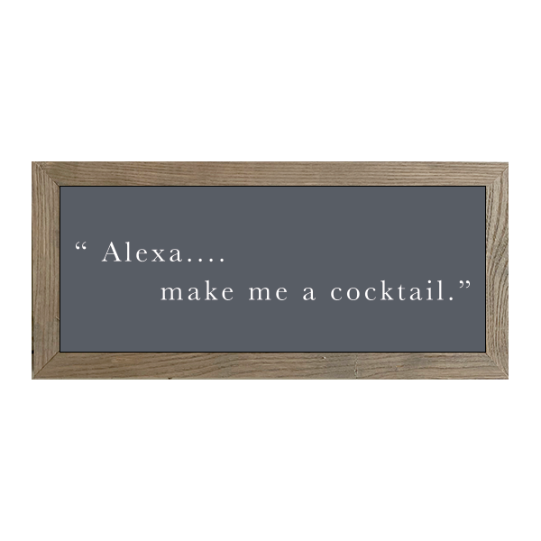 16X7 Thin Oak The Drink Collection