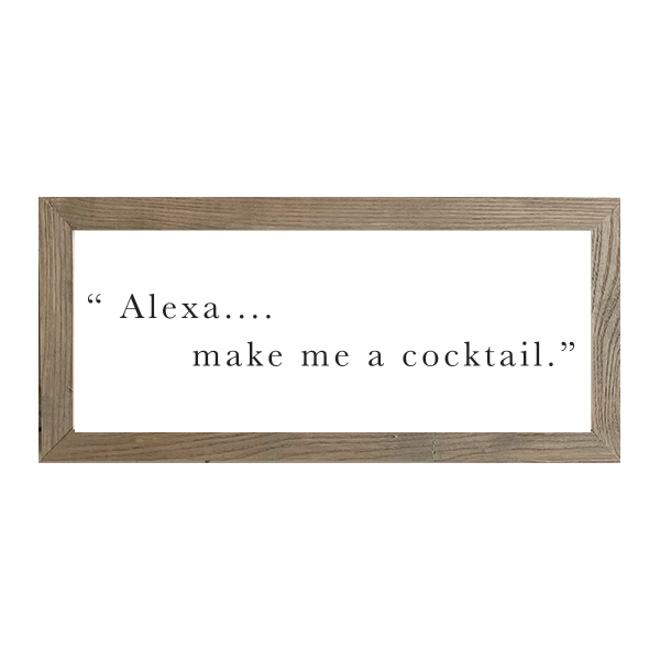 16X7 Thin Oak The Drink Collection