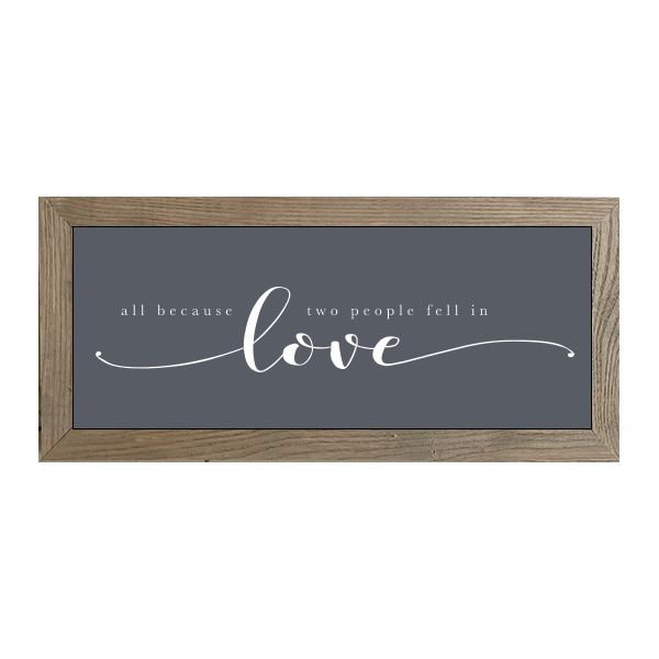 16x7 Thin Oak | Charcoal Canvas