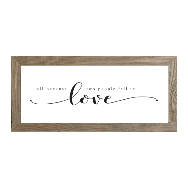 16x7 Thin Oak | White Canvas