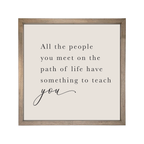 24x24 Thin Oak | Natural Canvas