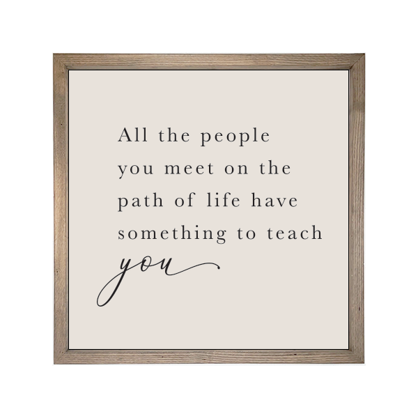 24x24 Thin Oak | Natural Canvas