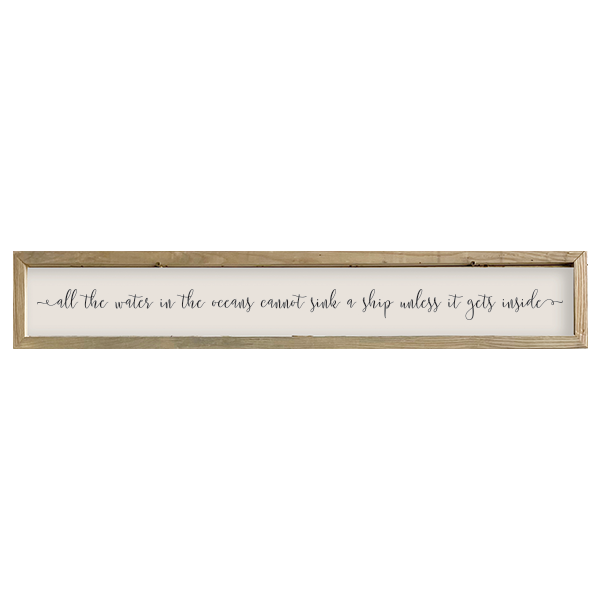 41x7 Thin Oak | Natural Canvas