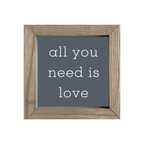 8x8 Thin Oak | Charcoal Canvas