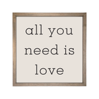 24x24 Thin Oak | Natural Canvas