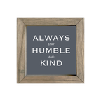 8x8 Thin Oak | Charcoal Canvas