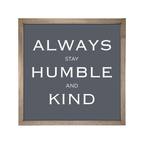 24x24 Thin Oak | Charcoal Canvas