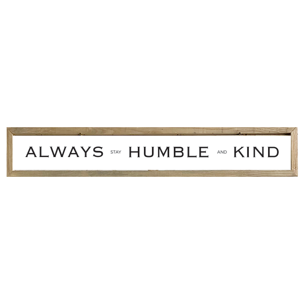 41x7 Thin Oak | White Canvas