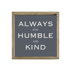 16x16 Thin Oak | Charcoal Canvas