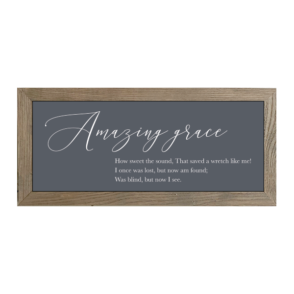 16x7 Thin Oak | Charcoal Canvas