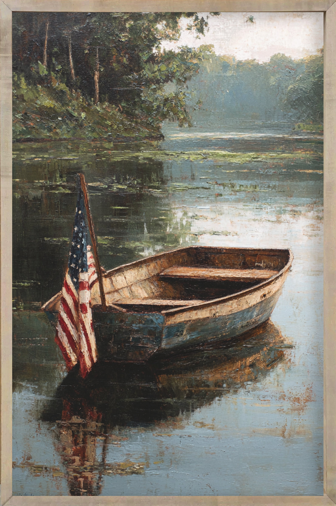 24x36 Americana Lake #10