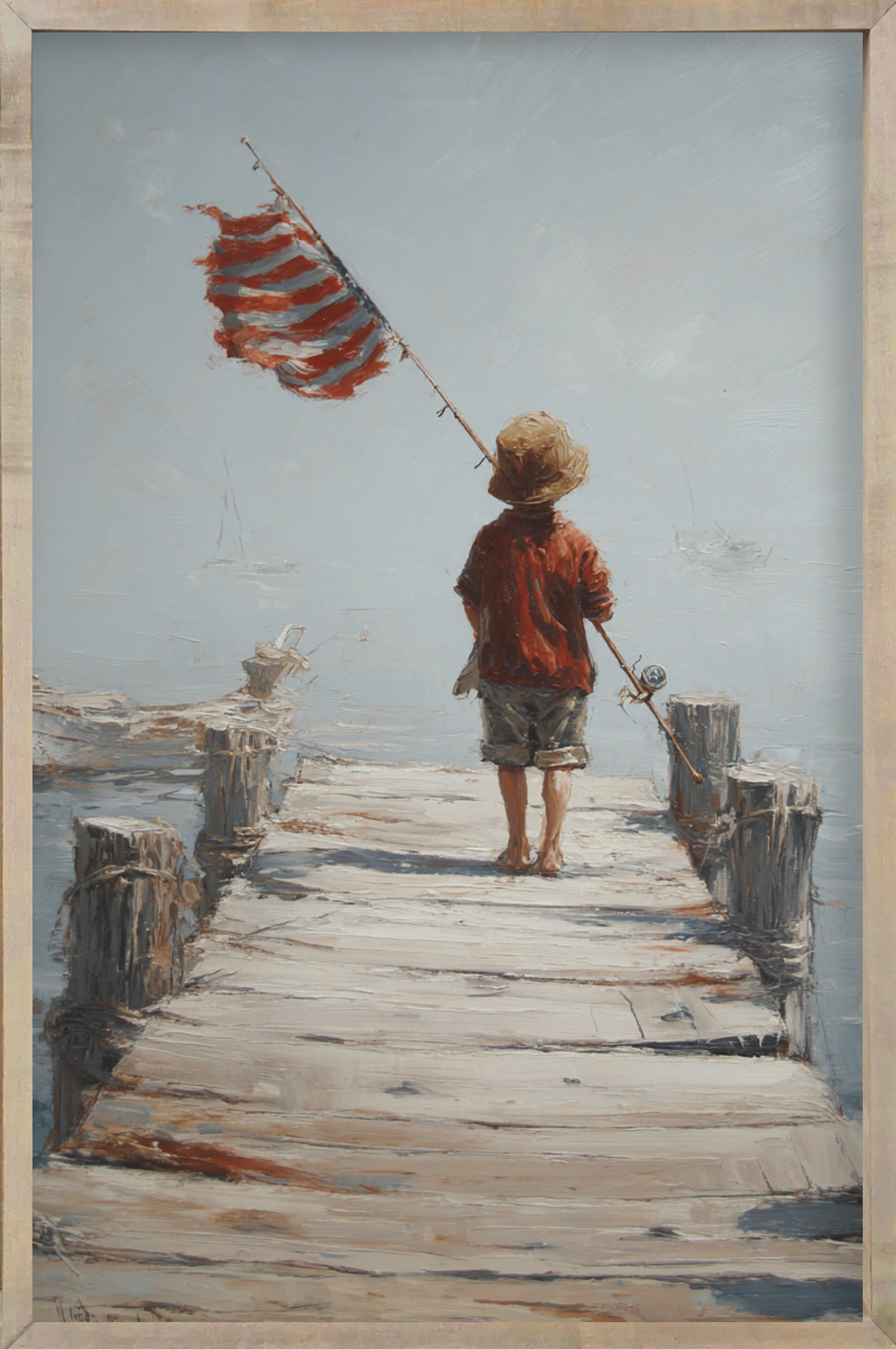 24x36 Americana Lake #11