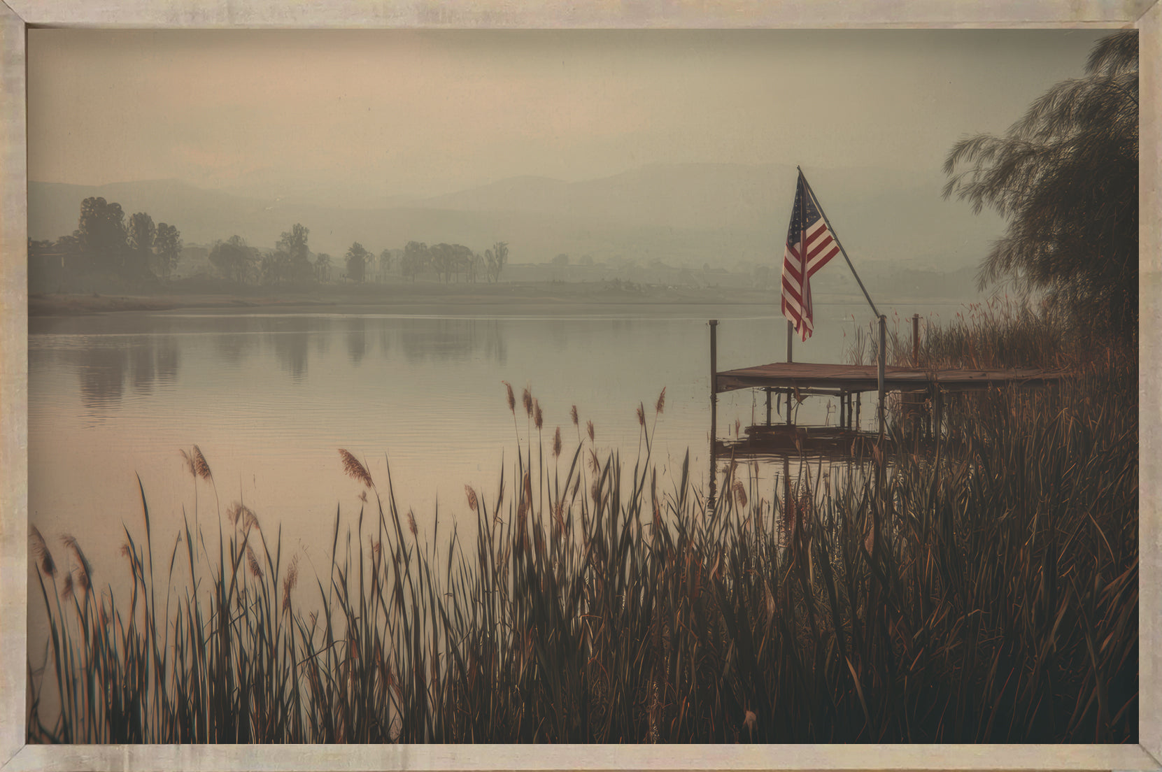 24x36 Americana Lake #4