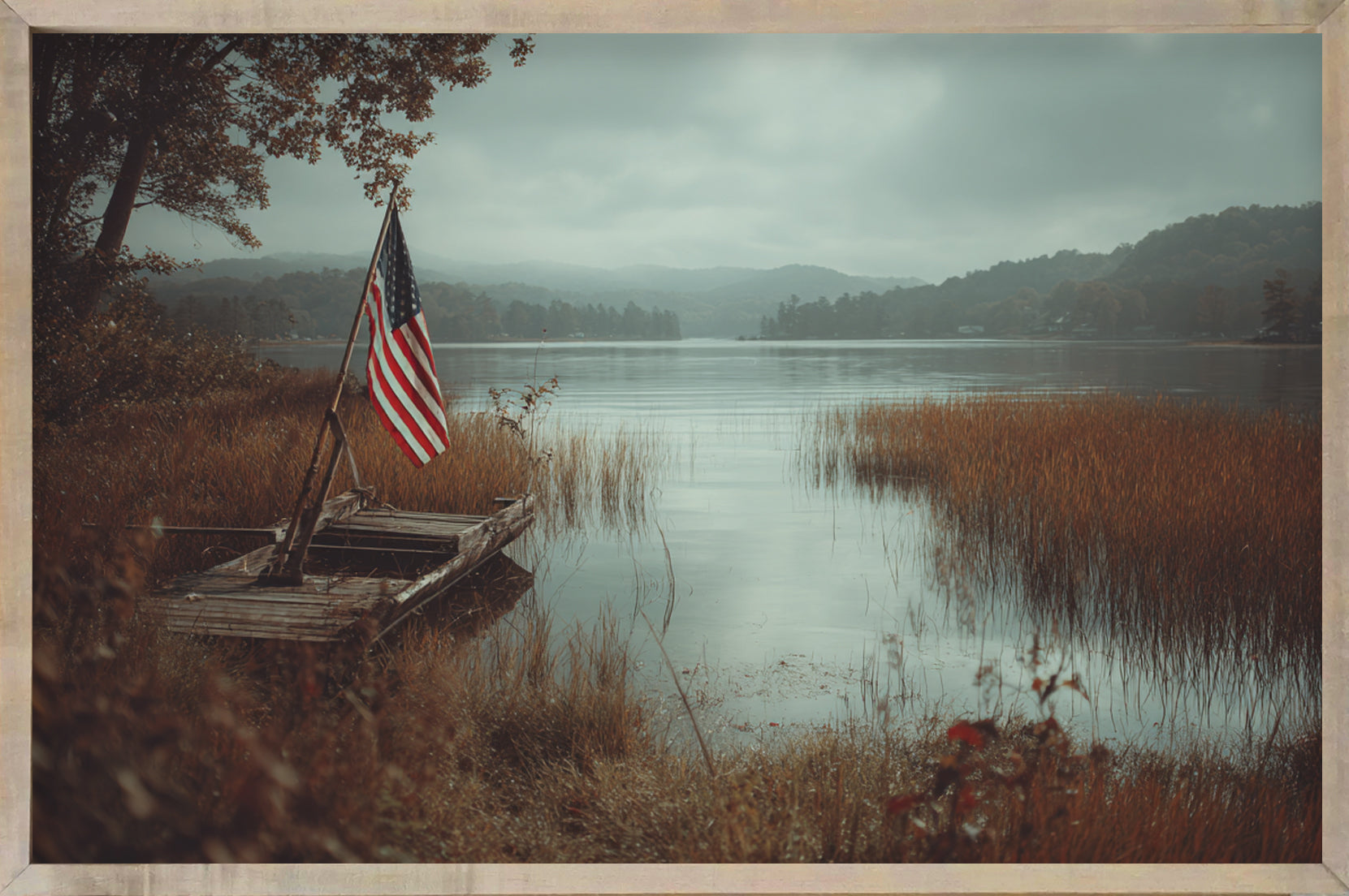 24x36 Americana Lake #7