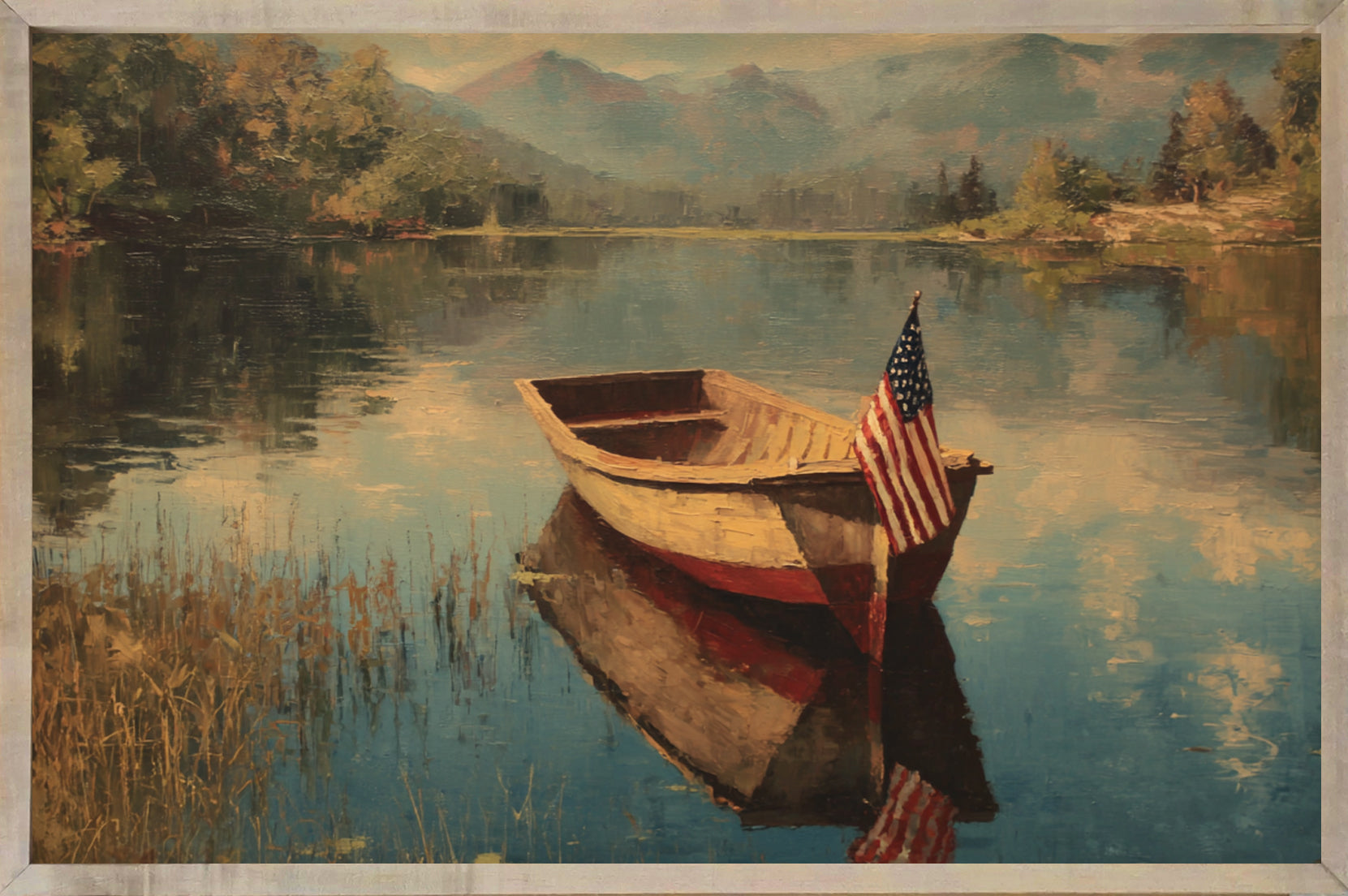 24x36 Americana Lake #8