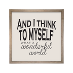 24x24 Thin Oak | Natural Canvas