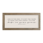 16x7 Thin Oak | Natural Canvas