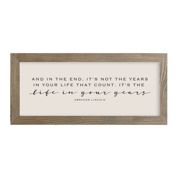 16x7 Thin Oak | Natural Canvas