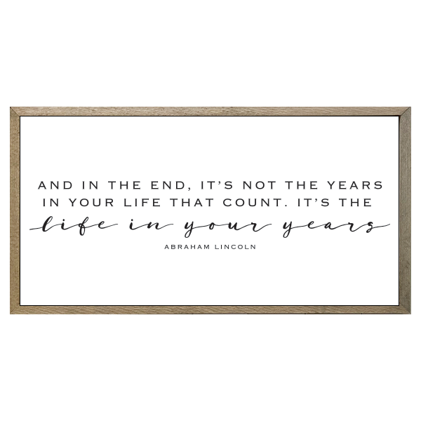 35x18 Thin Oak | White Canvas