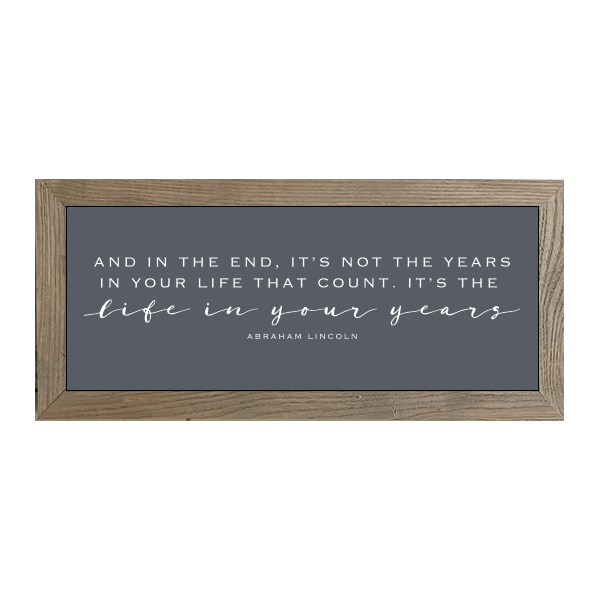 16x7 Thin Oak | Charcoal Canvas