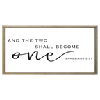 35x18 Thin Oak | White Canvas