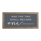 16x7 Thin Oak | Charcoal Canvas