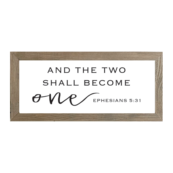 16x7 Thin Oak | White Canvas