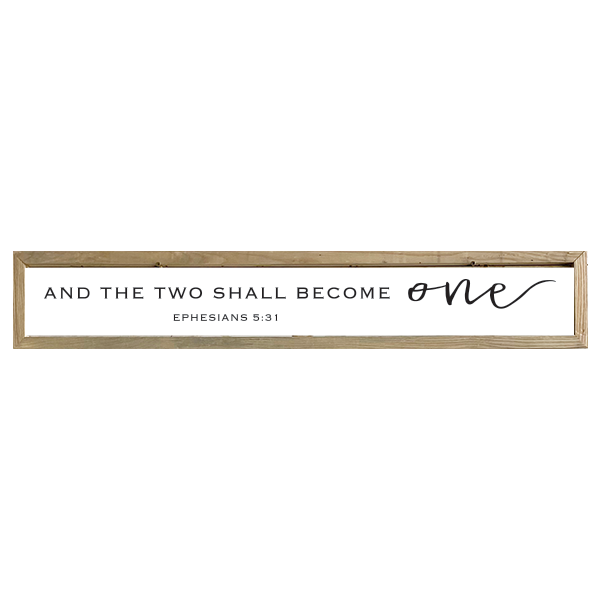 41x7 Thin Oak | White Canvas