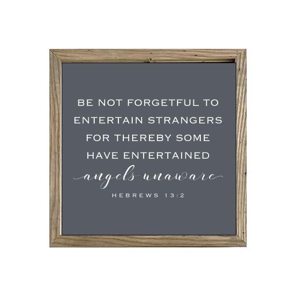 16x16 Thin Oak | Charcoal Canvas