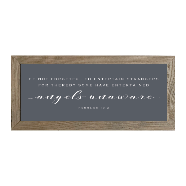 16x7 Thin Oak | Charcoal Canvas