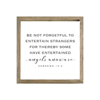 16x16 Thin Oak | White Canvas