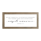 16x7 Thin Oak | White Canvas