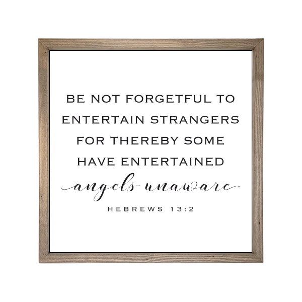 24x24 Thin Oak | White Canvas