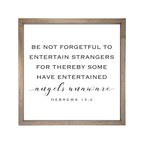 24x24 Thin Oak | White Canvas