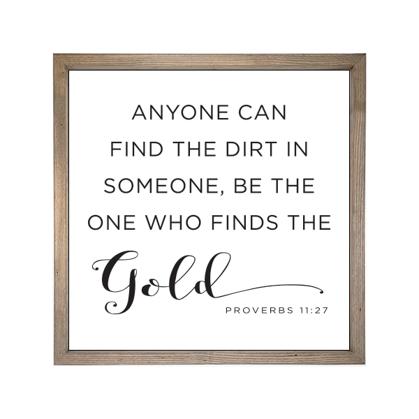 24x24 Thin Oak | White Canvas