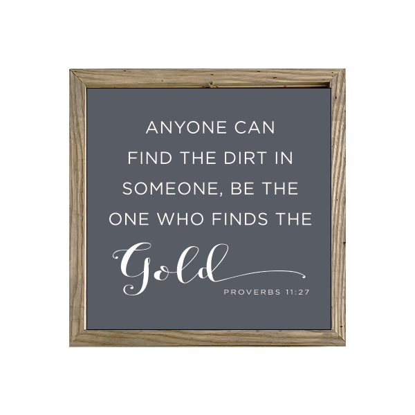 16x16 Thin Oak | Charcoal Canvas