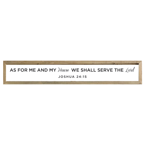 41x7 Thin Oak | White Canvas