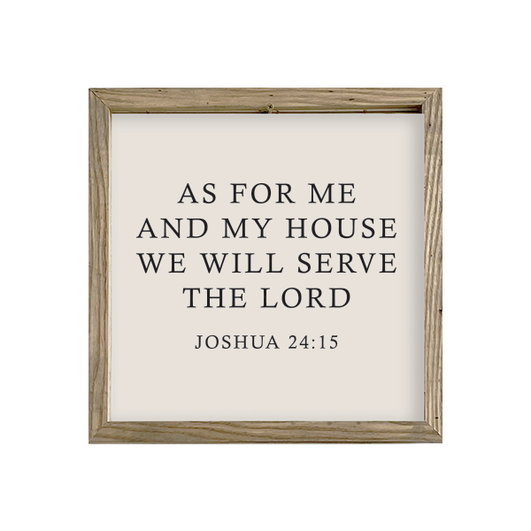 16x16 Thin Oak | Natural Canvas