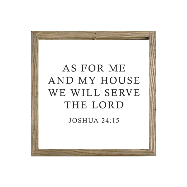 16x16 Thin Oak | White Canvas