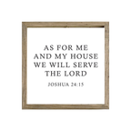 16x16 Thin Oak | White Canvas