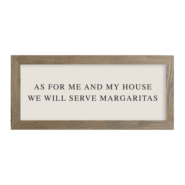 16x7 Thin Oak As For Me And My House Collection